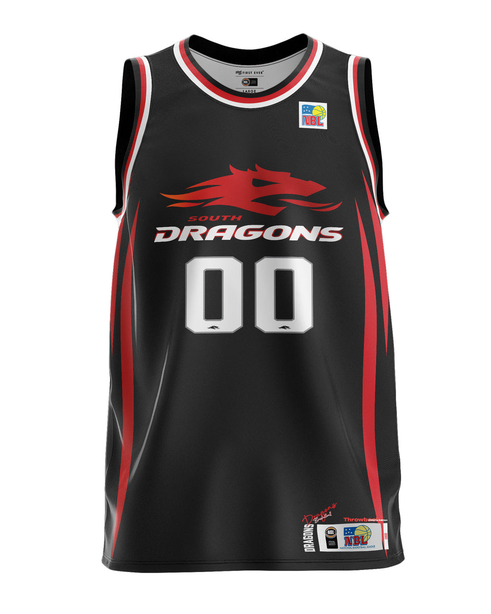 South Dragons NBL Throwback Jersey Personalised Official NBL Store