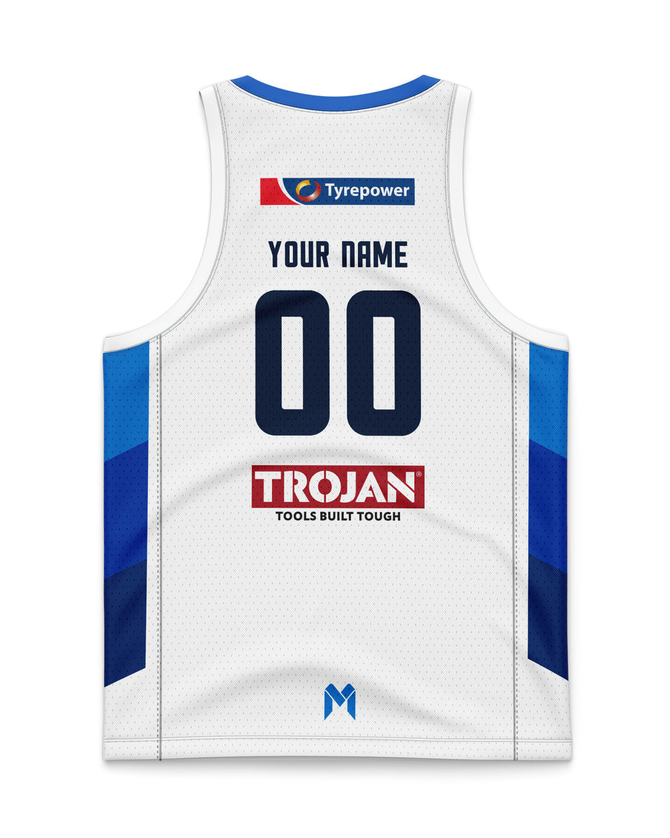Melbourne United 23/24 Youth Away Jersey Personalised Official NBL Store