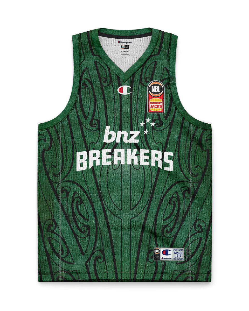 New Zealand Breakers 23/24 Youth Indigenous Jersey Official NBL Store