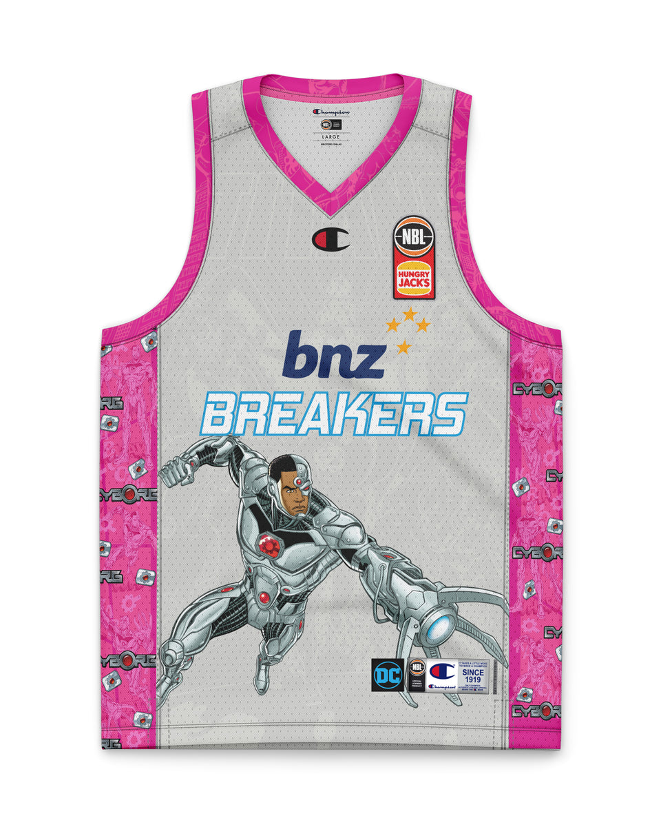 New Zealand Breakers 23/24 DC Jersey Official NBL Store