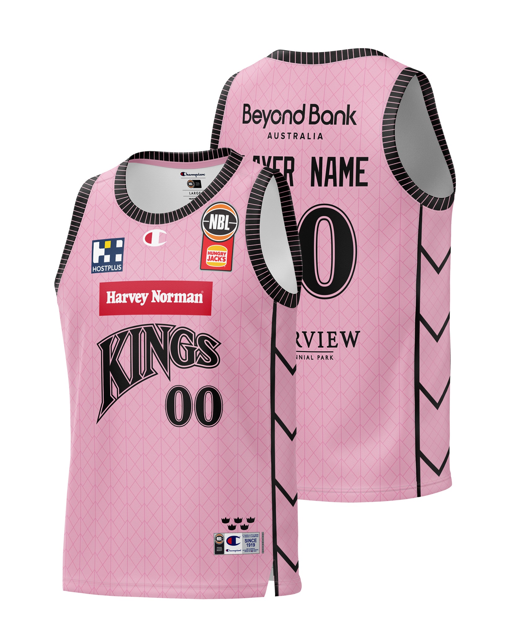 Sydney Kings 24/25 Pink Jersey Other Players – Official NBL Store