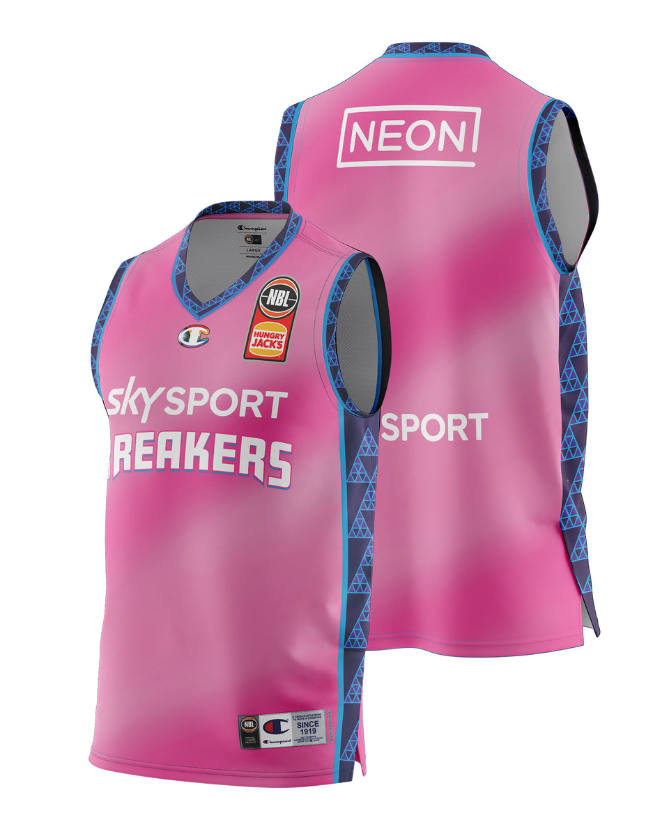 New Zealand Breakers 22/23 Pride Round Jersey Official NBL Store