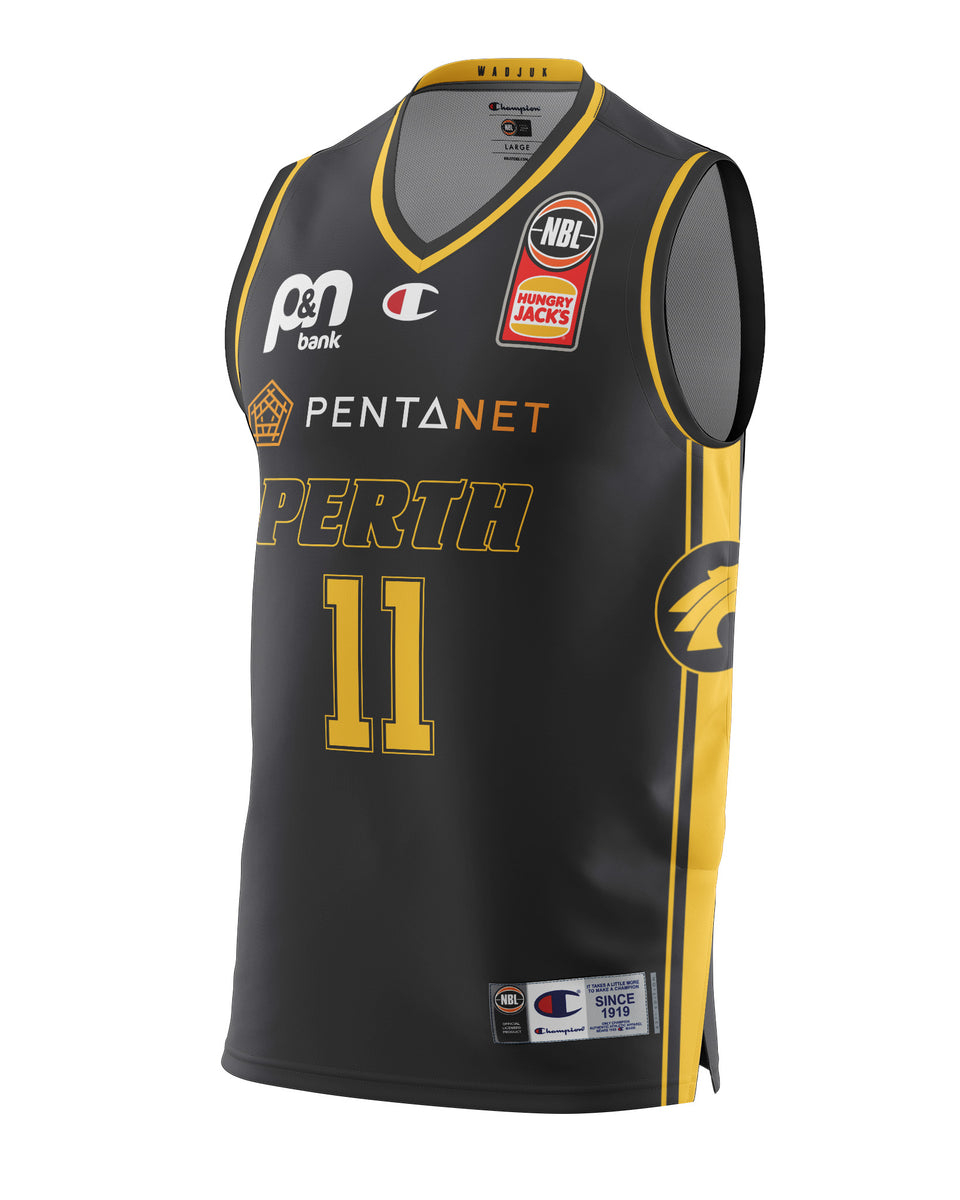 Perth Wildcats 22/23 Heritage Jersey Bryce Cotton Official NBL Store