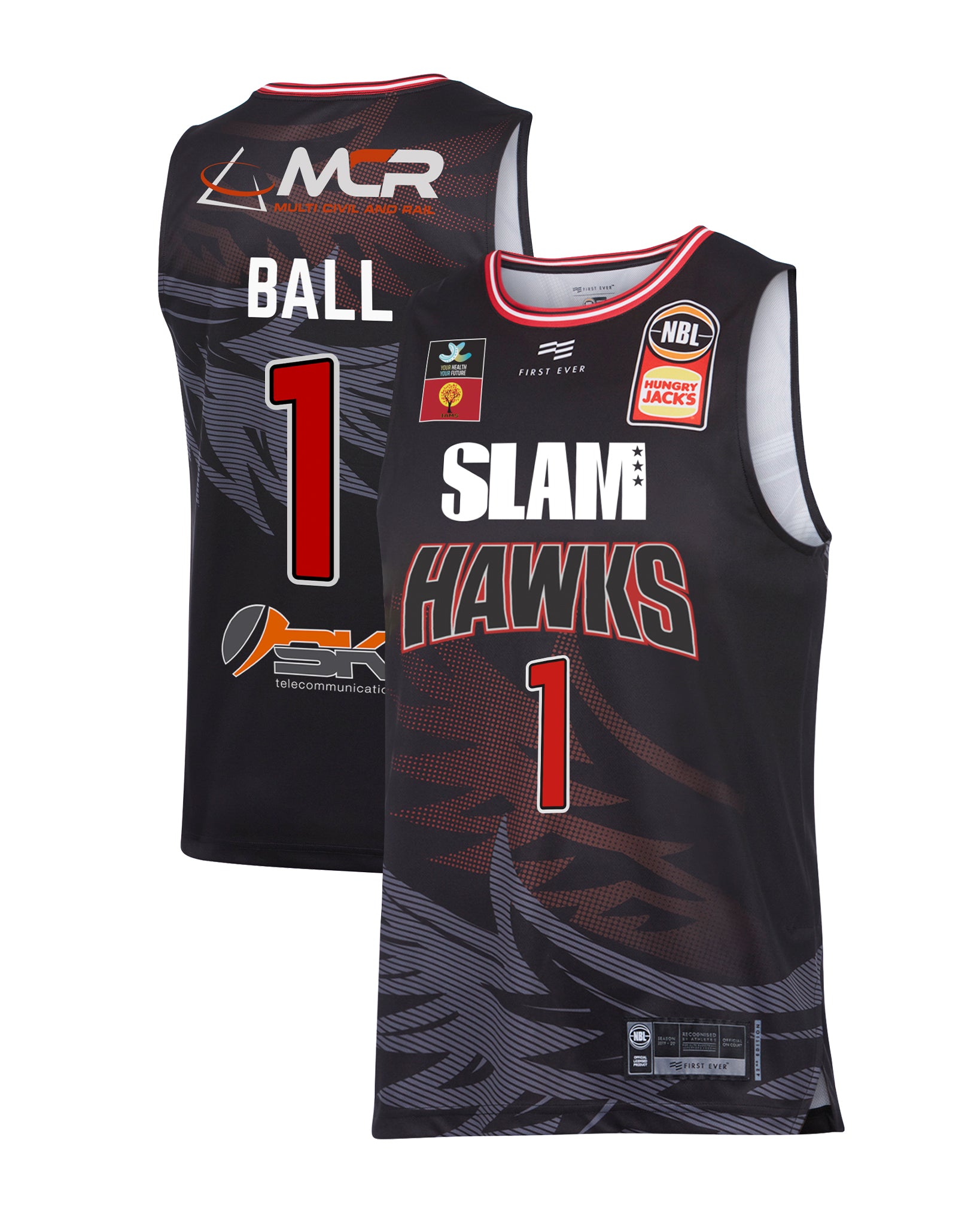 Illawarra Hawks 19/20 Authentic Home Jersey LaMelo Ball (with
