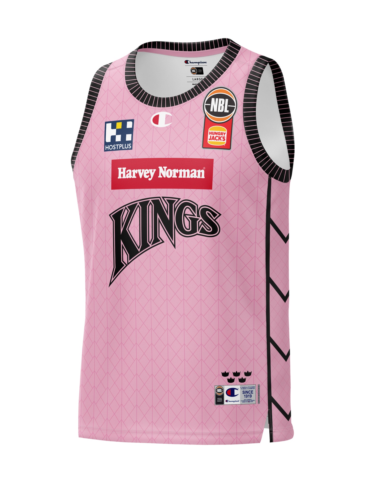 Sydney Kings 24/25 Pink Jersey – Official NBL Store