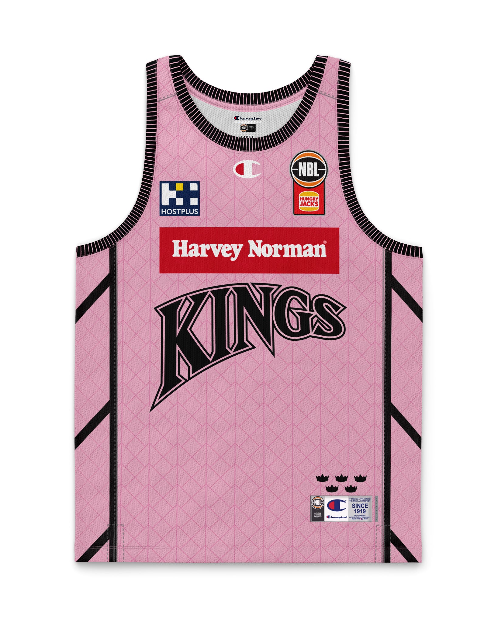 Sydney Kings 24/25 Pink Jersey – Official NBL Store