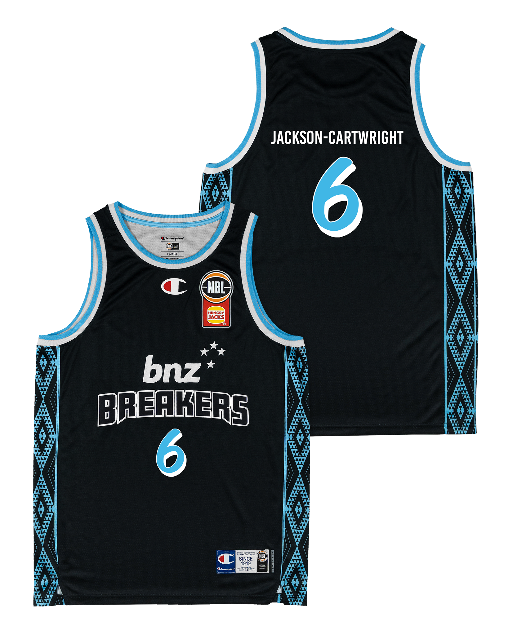 New Zealand Breakers 25/26 Primary Jersey - Parker Jackson