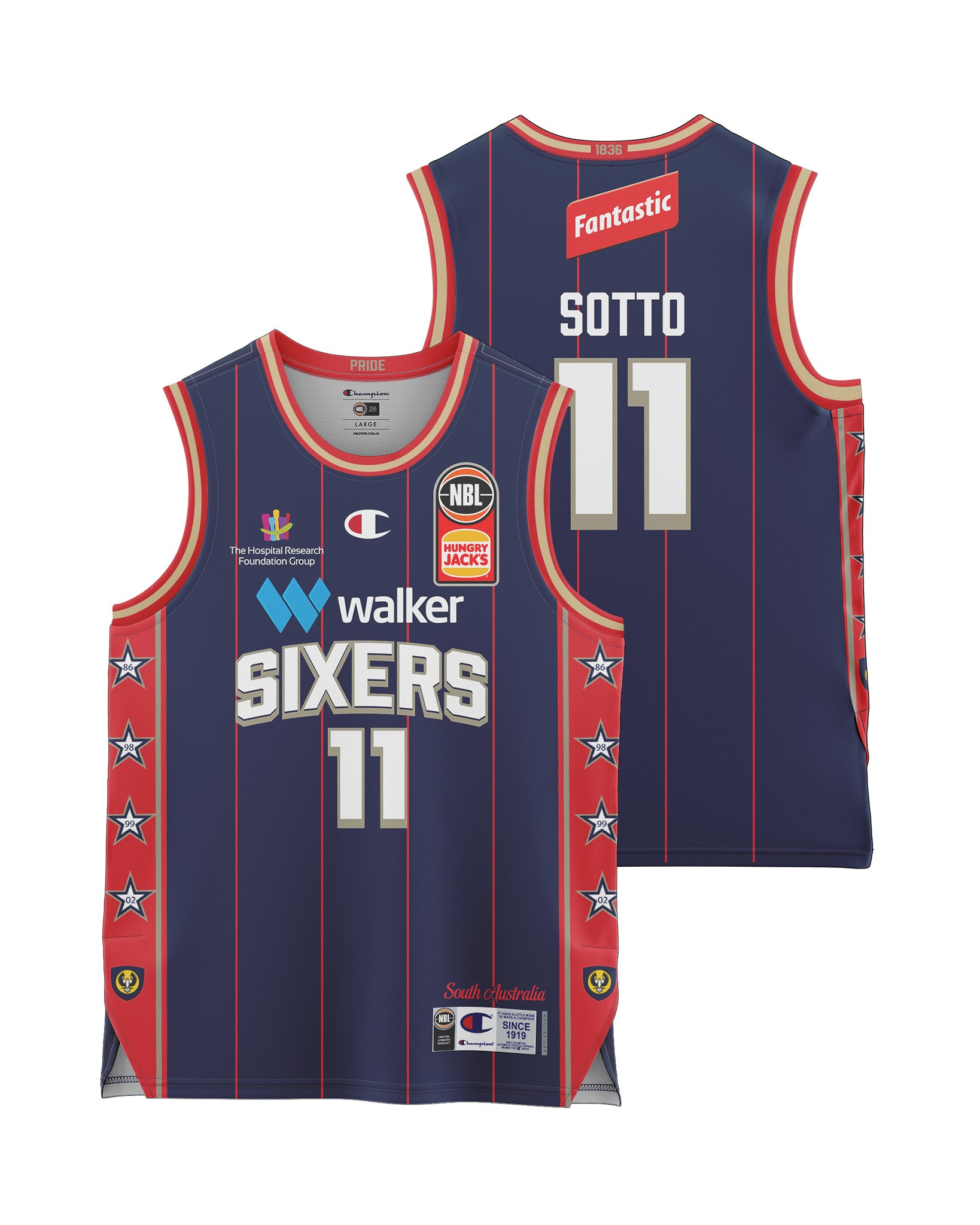 Kai Sotto's Adelaide 36ers jersey now available for pre-order